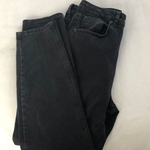 ASOS Denim Black Straight Leg Jeans